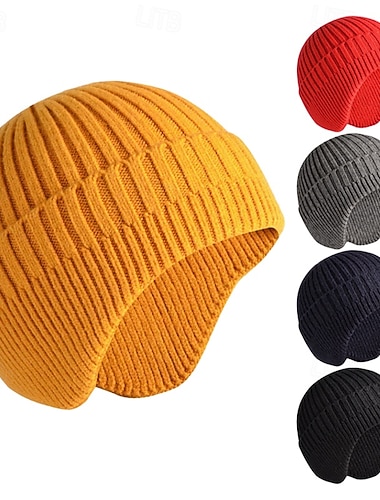  Vaelluslippis Pääkallon pipo Pidä lämpimänä Pehmeä Talvi Miesten Kalastus Aktiivisuus