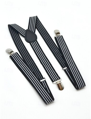  Pánské nastavitelné elastické šle na kalhoty, strečové polyesterové šle ve tvaru Y na zádech, více barev, klasický formální styl pro svatby, Valentýna, večírky a každodenní nošení