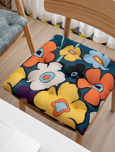  utsøkte trykte stolputer til hjemmekontor, soverom, spisebord, stoler, bar, spisestuestoler, hagematter, sitteunderlag