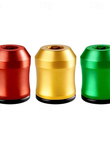  Confezione multipla di 3 supporti magnetici rimovibili per punte da trapano per cacciavite, anelli magnetici per viti per utensili da trapano/meccanici/carpentieri