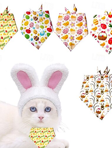  Gatos Acessórios para babadores triângulo Moda Adorável Animais Macio Da Moda Confortável Ao ar livre Festa Gato