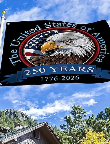  2 pakker 250 års frihetsflagg