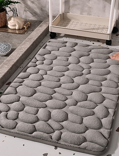  Rutschfester, saugfähiger Bad- und Küchenteppich, strapazierfähige Fußmatte für den Heimgebrauch, Schutz für Bad und Eingangsbereich
