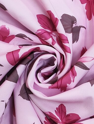  Damen Maxikleid Sommerkleid Etui-Kleid A Linie Kleid Figurbetontes Kleid Urlaub Party Lässig Strand Party Hochzeit Blumen Grafik Kurzarm V Ausschnitt Rosa Sommer