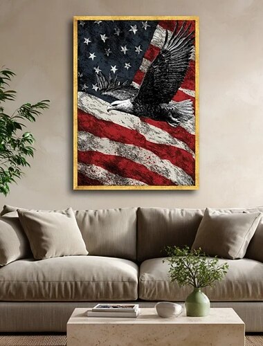  Handgefertigt Ölgemälde Handgemalte Vertikal Abstrakt Berühmt Tiere Vintage Zeitgenössisch Modern Ohne Innenrahmen (ohne Rahmen)