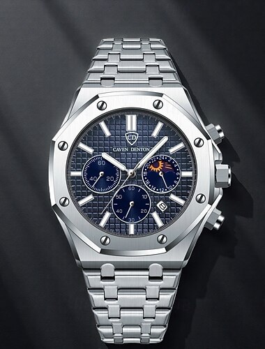  Reloj automático de lujo para hombre, reloj deportivo informal de moda, reloj para hombre, la mejor opción de regalo para hombre.
