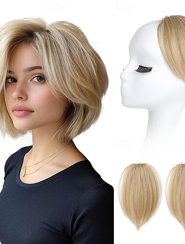  Clip-in-Haarteile, 2 Stück 15 cm kurze, dicke Clip-in-Haarteile für extra Volumen – Haarverlängerungen für Damen