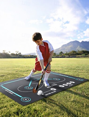  Tréninková podložka na hokej, diatomitová, protiskluzová americká sportovní podložka pro vnitřní trénink a cvičení