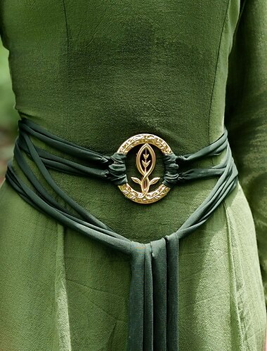  Médiéval Renaissance Chic Ceinture Taille Accessoires Elfe Fée Déguisement Femmes Fantaisie Halloween Carnaval Performance LARP Foire de la Renaissance Adulte Ceinture