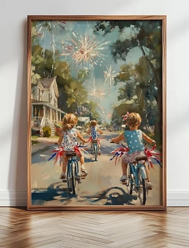  Handgefertigt Ölgemälde Handgemalte Horizontal Abstrakt Vintage Zeitgenössisch Modern Ohne Innenrahmen (ohne Rahmen)