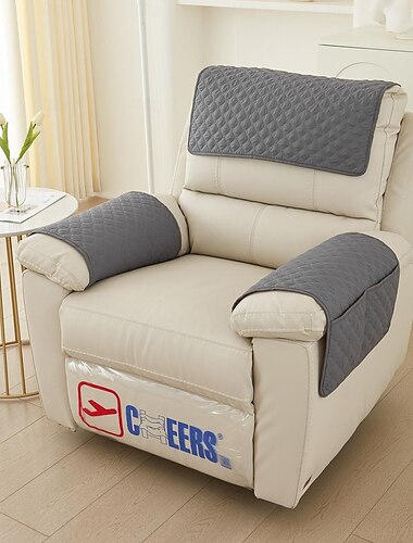  Juego de 3 fundas para reposabrazos de sofá, alfombrilla impermeable para reposabrazos, funda de respaldo suave, protector para sillas, sofás, sillones, fundas para sofás reclinables.