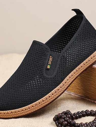  Chaussures décontractées pour hommes, faciles à enfiler, légères et respirantes, parfaites pour les vacances d'été et les sorties à la plage.