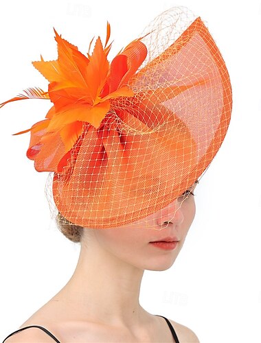  Fascinator-hoed Tovenaar Vriendelijke vrouw Bloemig Kostuum Dames Maskerade Teaparty Ascot Paardenracefestival Volwassenen Helm