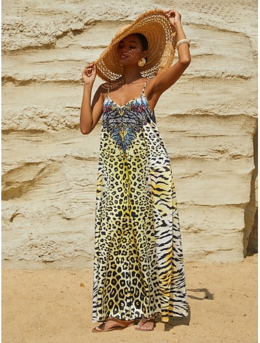  Lady Lionheart Jumpsuit aus seidigem Satin-Cami-Kleid