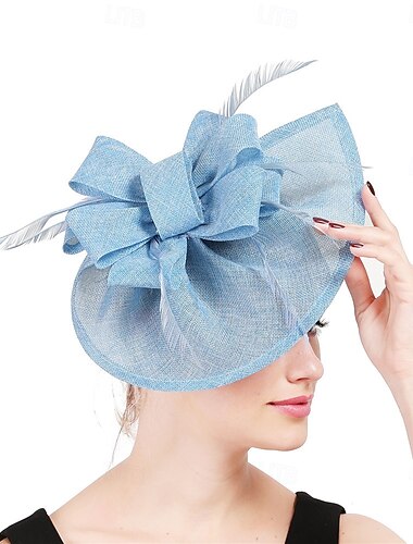 Headpiece Fascinator Hat Fascinator Gentlewoman Fancy Dress Women's Masquerade Tea Party Ascot Horse Racing Festival Adults' Headpiece All Seasons