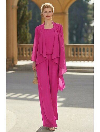  Dames Wrap Shrug Moeder's Wraps Jassen  Jassen Elegante Zonnenschutz Lange Mouw Chiffon Bruiloft Gast Wraps Met Beading Voor Feest Avond Lente  Herfst om te imponeren