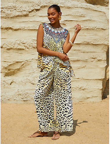  Lady Lionheart silkemyk sateng ermeløs topp