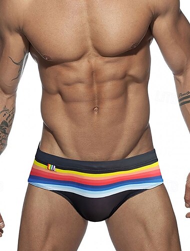  Herren Badeshorts Badehose Badehosen Bedruckt Schnelltrocknend Elastisch Atmungsaktiv Bademode Unterteile Surfen Wassersport Schwimmen Sommer