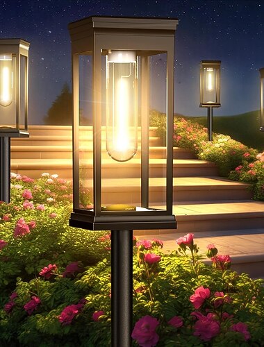  Étanche Moderne Énergie solaire 1 pièce