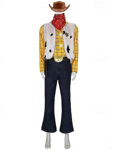  Cosplay kostuum Outfits Hallloween figuren Anime Halloween for Voor heren Volwassenen Kerstmis Halloween Nieuwjaar Feest Prestatie