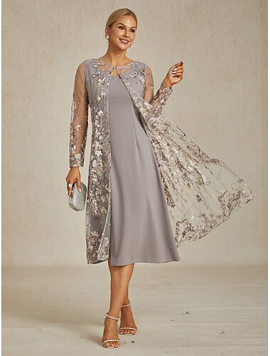  نسائي سترة جاكيت متنفس دانتيل مطرز الأمام مفتوح أنيق ورد مناسب للبس اليومي رسمي ضيف حفل زفاف عادية كرونيك عادي 3/4 الكم ملابس خارجية بنفسجي فاتح الصيف الربيع