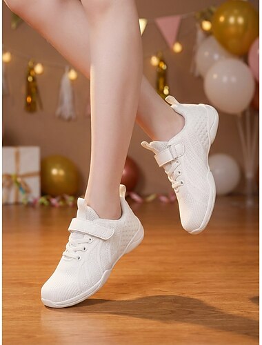  női lányoknak való tánccipők tépőzáras pánttal - kényelmes sporttánccipők gyerekeknek, ideálisak gyakorláshoz és edzéshez