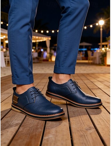  Elegante oxfordsko for menn, stilige og komfortable, perfekte for kvelder på feriestedet og spesielle anledninger