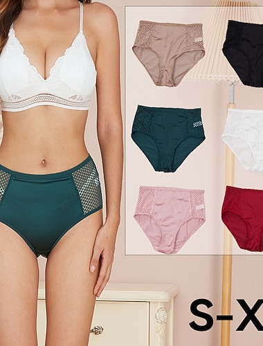  Damen Sexy Dessous Lässig Einfarbig Täglich Heim Bett Schwarz Weiß Rosa Rote Grün Sommer Frühling Normale Passform
