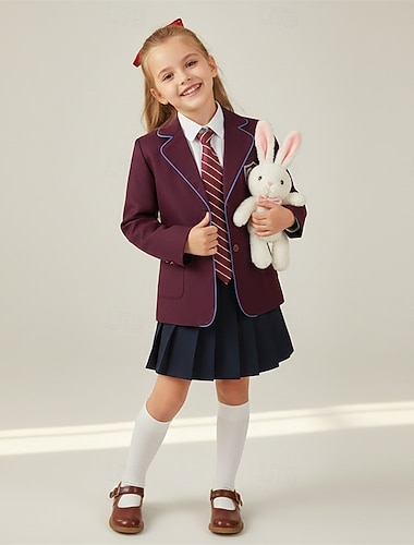  Garota Gênio Traje Cosplay Roupa Casual Uniformes Escolares for Unisexo Crianças Adulto Dia Das Bruxas Carnaval Carnaval dia das Bruxas Escola desgaste