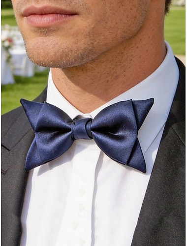  Justerbar sløyfe for menn, flere farger, klassisk formell stil for bryllup, fester, forlovere og spesielle anledninger