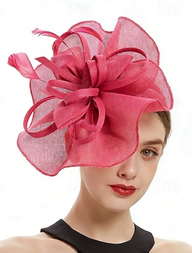  Fascynatorzy Len Pióro Ślub Urodziny Elegancja Zabytkowe Śłodkie Z Pióro Winieta Nakrycia Głowy