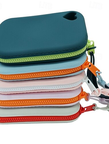  Θήκη σιλικόνης για λιχουδιές σκύλου, πολυλειτουργική μίνι θήκη αποθήκευσης σιλικόνης, για αποθήκευση ανθεκτική στη σκόνη, φορητή μικρή τσάντα λιχουδιών για εκπαίδευση κατοικίδιων ζώων