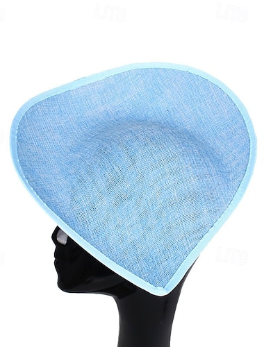  fascinators polyester Polyester / bomullsblanding Bryllup Bursdag Årgang søt stil Retro Rød Med Hjerte Hodeplagg Hodeplagg