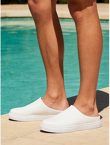  Slip-on sneakers for menn – enkle og stilige for feriesteder og avslapning ved bassengkanten