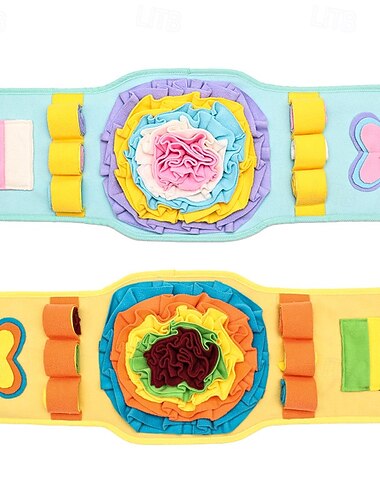  lemmikin nuuskumatto | interaktiivinen hitaasti ruokittava lelu | tehostaa hajujen tutkimista &lievittää stressiä