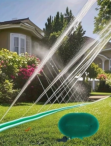  7,5 m plensprinkler hage automatisk tåke mikrovanning vanningsbøtte gårdsvanning kunstig drypp- og sprinkleranlegg med vanningsslange, i stand til å sprøyte eller dryppe