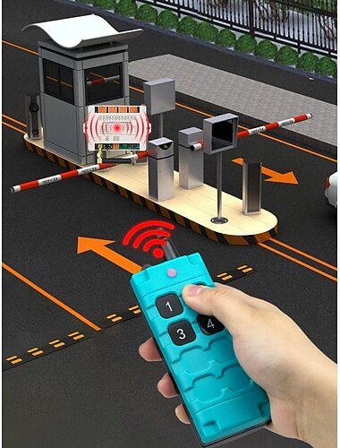  dc12v 24v 4-kanals fjernkontrollbryter rf-sender og -mottaker 433mhz strøm på/av-brytere