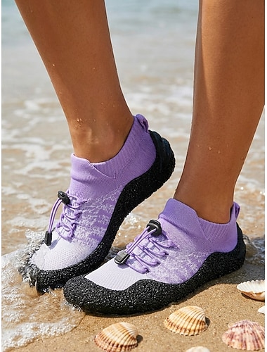  Dames groene waterschoenen – lichtgewicht sneakers met antislipzool voor strand, zwemmen, surfen, wandelen en andere buitenactiviteiten.
