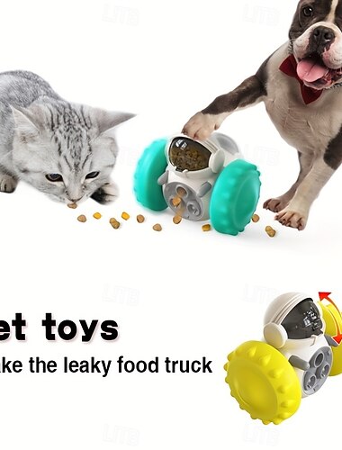  1-osainen hauska ja haastava herkkupalapeli pienille ja keskikokoisille koirille edistää henkistä stimulaatiota ja hidastaa syömistä