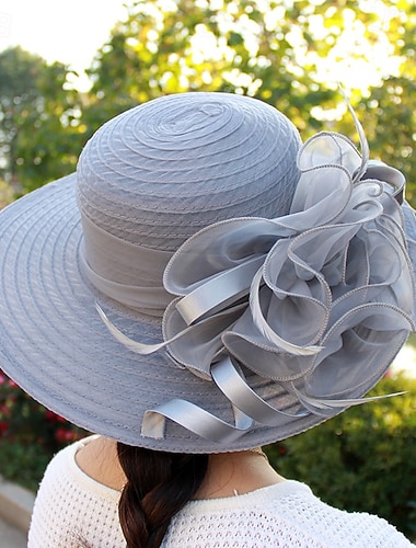  Hatter polyester Bryllup Bursdag Årgang søt stil Med Tyll Hodeplagg Hodeplagg