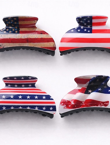  250e anniversaire des États-Unis Accessoires pour Cheveux ancien Adulte Femmes Jour de l'Indépendance / 4 Juillet Festival Se déguiser