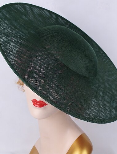  Fascinators Flax Wedding Birthday Elegant Vintage Cute With Tulle Headpiece Headwear