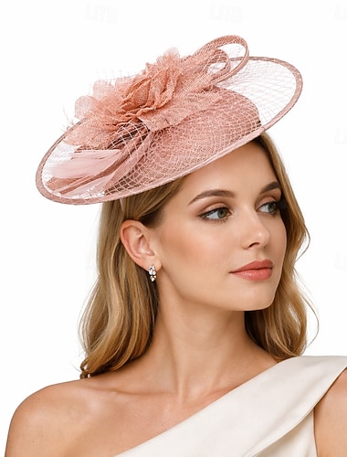  Derby Hatter Fascinator Gentlewoman Kostyme Dame Derby Hesteveddeløpsfestival Voksne Hatt Sommer Vår