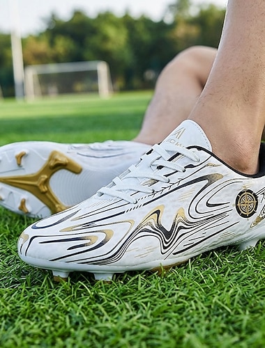  barns hvite &svarte fotballsko – lette fotballsko for unge fotballspillere, fotballentusiaster og trening &spill