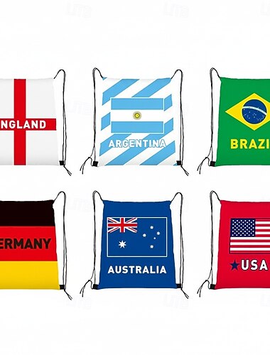  Verdensfotballkamp 2026 Mer Tilbehør Fotball Fritid Dagligdagstøy Patriotisk Voksne Unisex Maskerade Kamp Fotballarrangement Kle deg opp