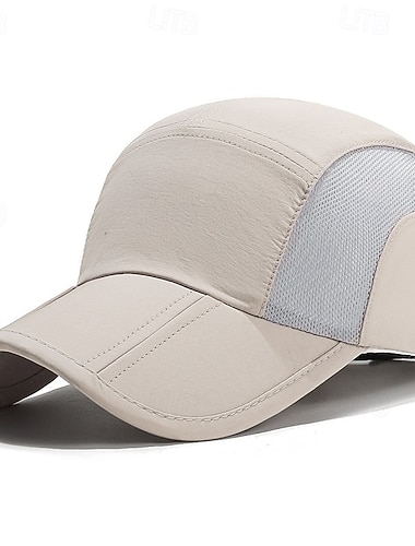  Czapka z daszkiem Czapka do biegania Kapelusz Dla obu płci Czapka Czapka do biegania Solidne kolory Ochrona przed słońcem Odporność na wiatr Szybkie wysychanie na Bransoletka tenisowa Bejsbol Bieganie