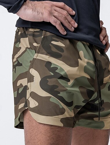  Per uomo Shorts da corsa Shorts Sportivi Shorts da Palestra Coulisse Tasca Pantaloncini Casuale Quotidiano All'aperto Estate Primavera Asciugatura Rapida Leggero Traspirante Allenamento in Palestra