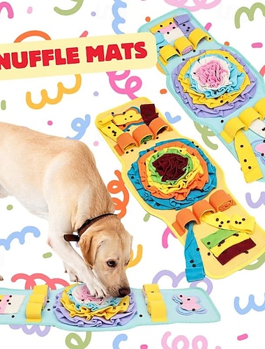  lemmikin nuuskumatto | interaktiivinen hitaasti ruokittava lelu | tehostaa hajujen tutkimista &lievittää stressiä