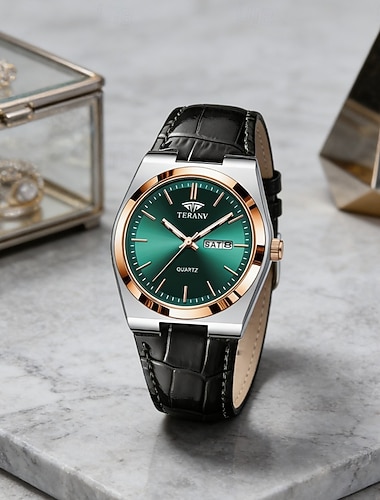  Luxuriöse Herrenuhren, hochwertige Original-Bestseller, mit Leuchtzeiger und Datumsanzeige &Kalenderfunktionen – perfekte Geschenke zum Lehrertag, Schulbeginn, Schulabschluss oder Jubiläum