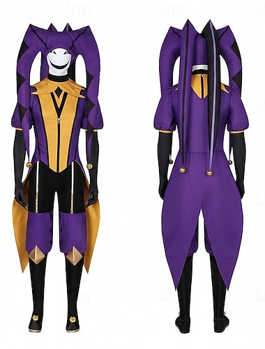  gioco del circo cosplay costume videogiochi costumi Halloween mascherata comic con anime expo cappotto tuta guanti per adulti